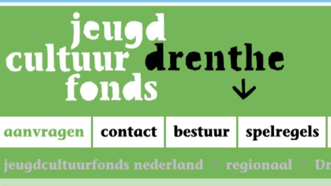 Het Jeugdcultuurfonds Drenthe