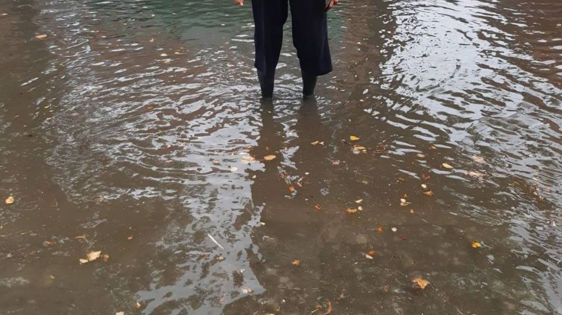 Wateroverlast in Uithuizen