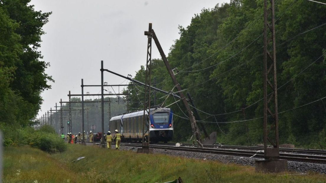 Treinongeluk Hooghalen