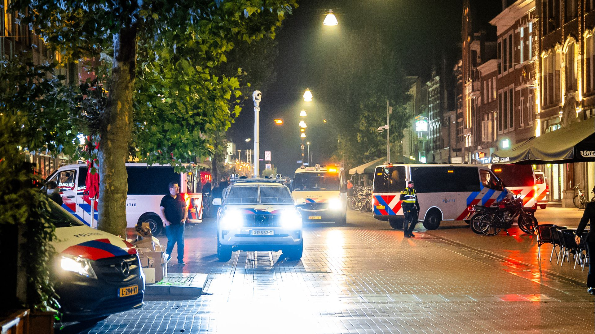 Politiemacht in Nijmegen • nachtelijke explosies
