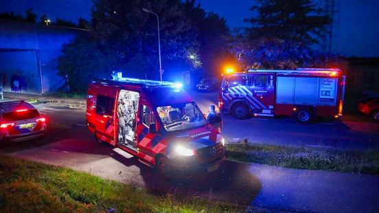 Persoon uit IJssel gehaald