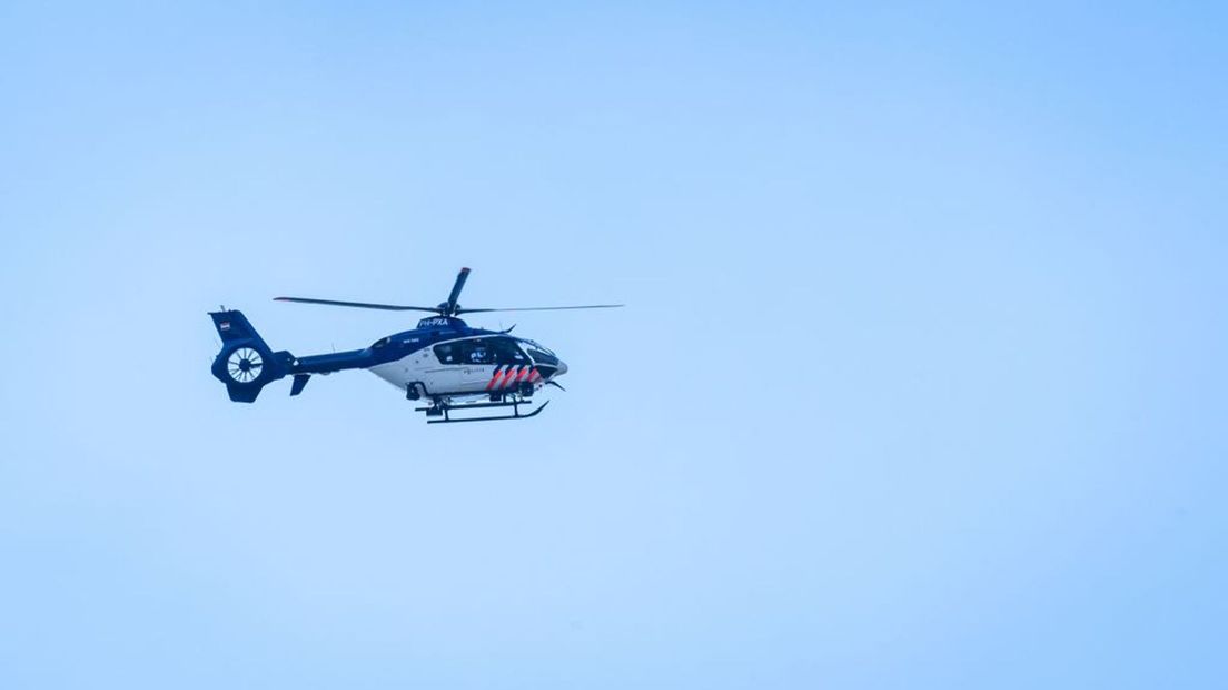 De politiehelikopter (archieffoto).