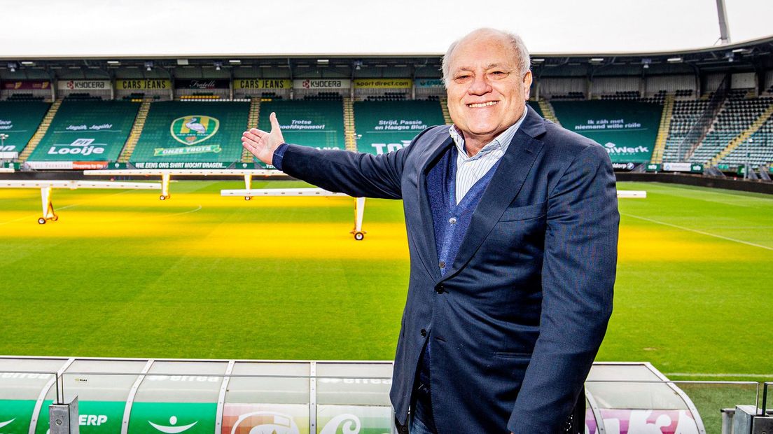 Martin Jol in het Cars Jeans Stadion