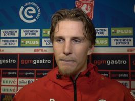 Casper Widell over 'bonuspunt': "FC Twente is één van de beste ploegen van de competitie"