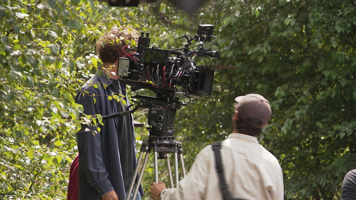 Gesloten Veenpark voor even het decor van opnames speelfilm