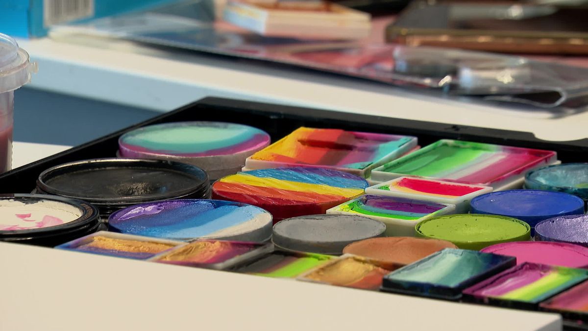 Twee dagen schminken, schminken en schminken in Zierikzee