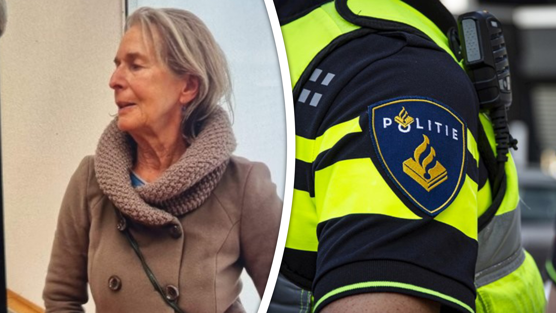 Links een foto van Marieke, rechts een archieffoto.