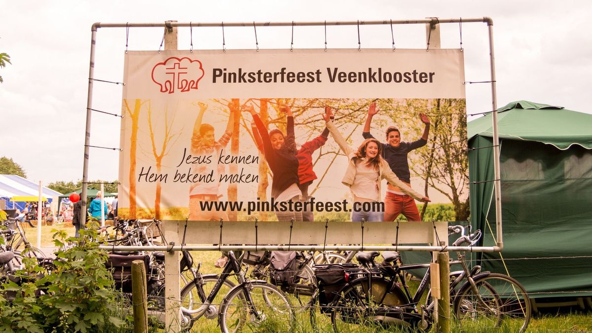 Het Pinksterfeest in Veenklooster pakt uit met 50-jarig bestaan