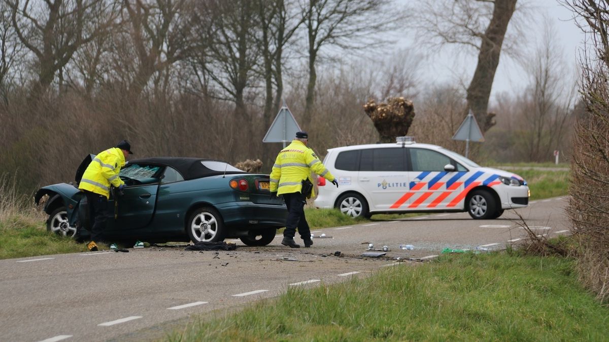 Vrouw overleden bij eenzijdig ongeval