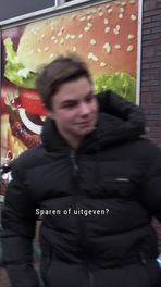 Sparen of uitgeven?