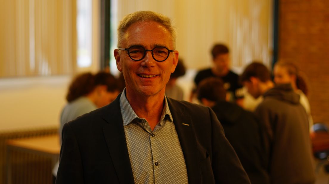 Peter van der Gaag rector Pieter Zeeman Lyceum Zierikzee