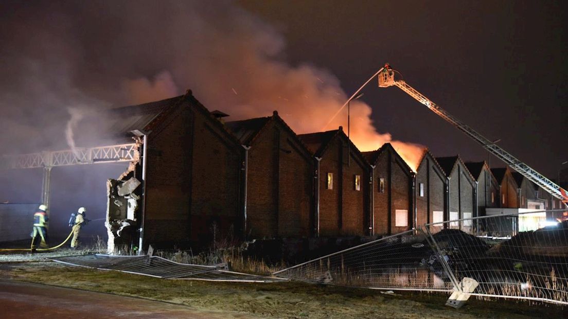 Brand in Ten Cate-hallen Almelo