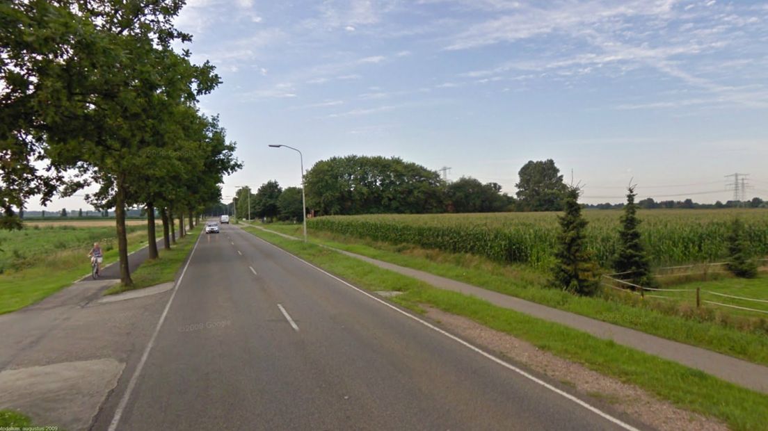 De N972 tussen Oude Pekela en Winschoten is een 'dodenweg'.