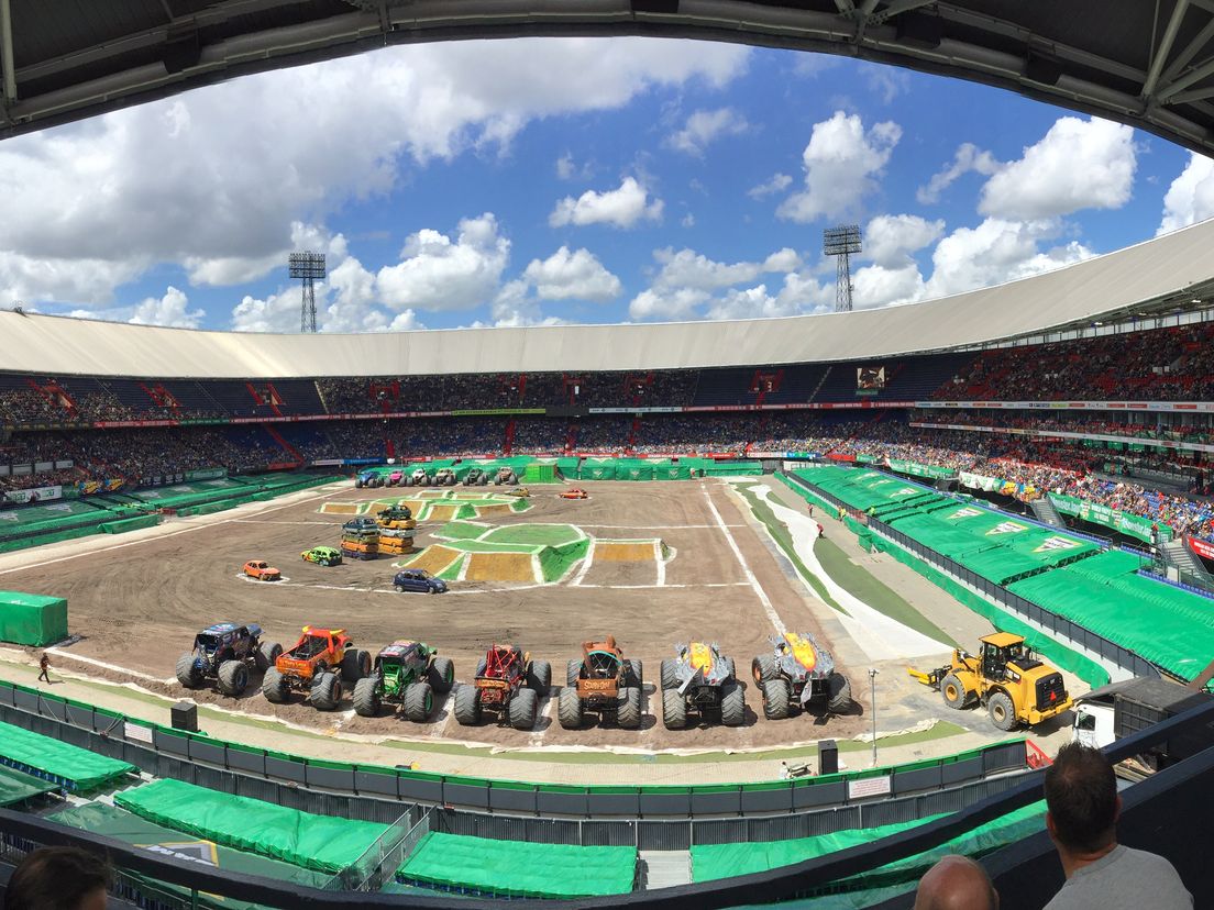 Monster Jam in de Kuip