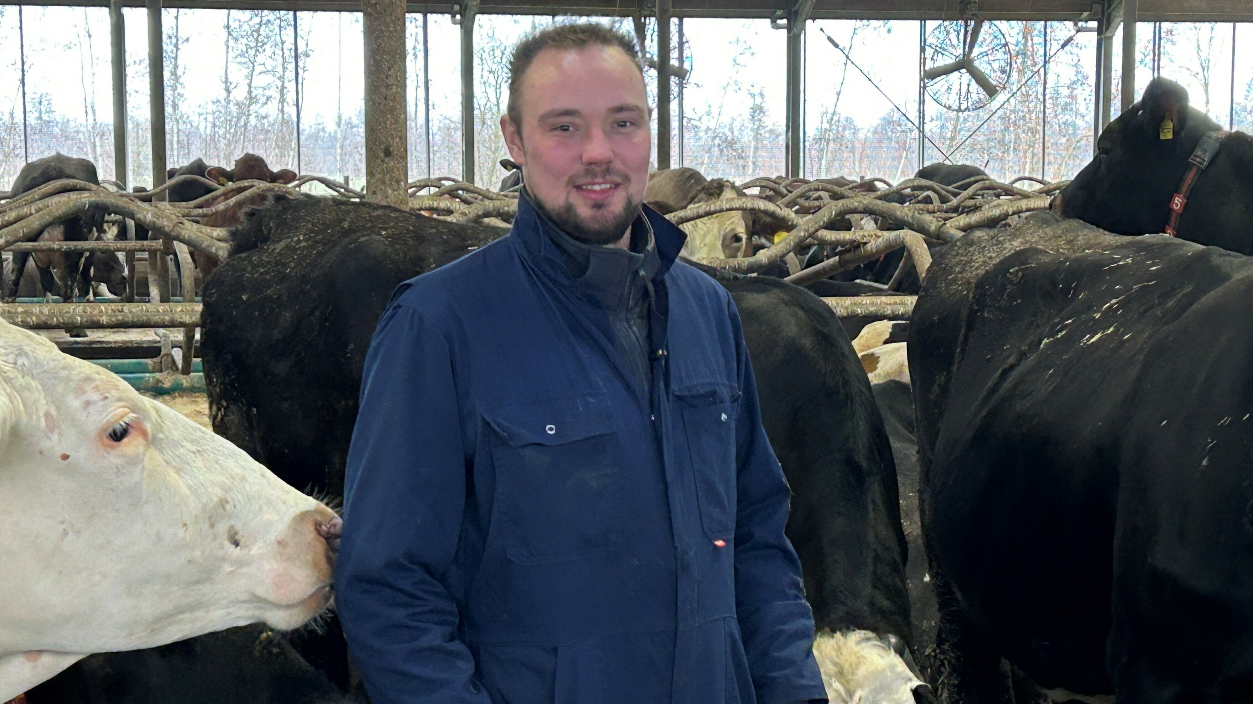 Jonge boeren Maurits, Gelbrich en Yke zetten de schouders eronder: "Zo wil ik oud worden"