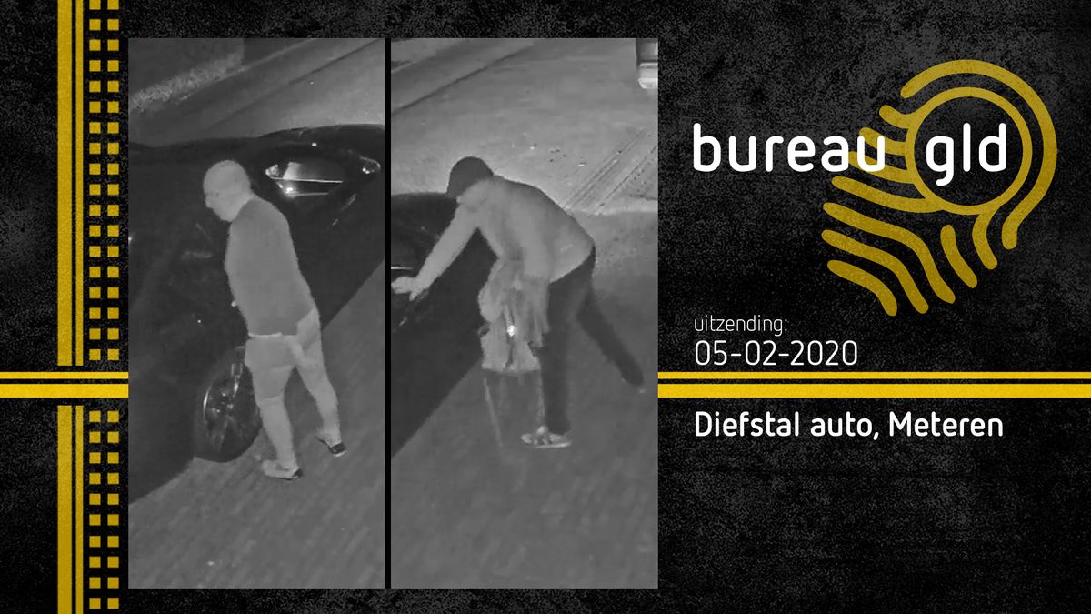 Diefstal van BMW in Meteren, twee mannen gezocht