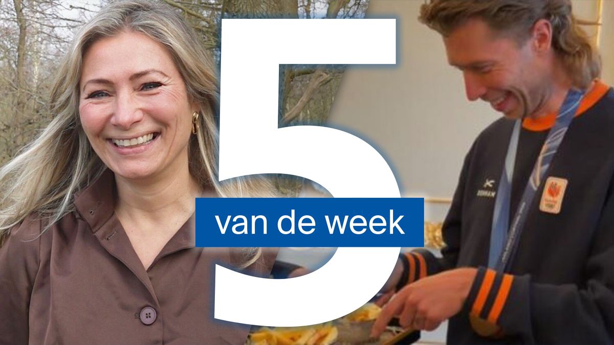 Koninklijk frietje voor Jorrit Bergsma en bos Sint Nicolaasga krijgt nieuwe eigenaar