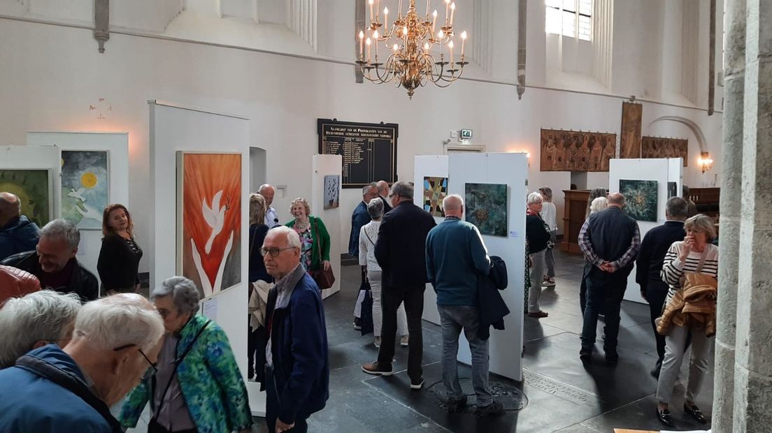 De expositie Dichtbij Verbeeld in de Sint Joriskerk