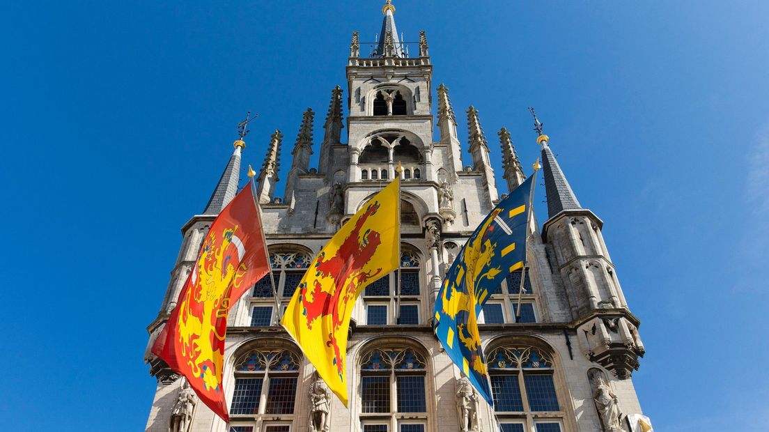 Het stadhuis van Gouda