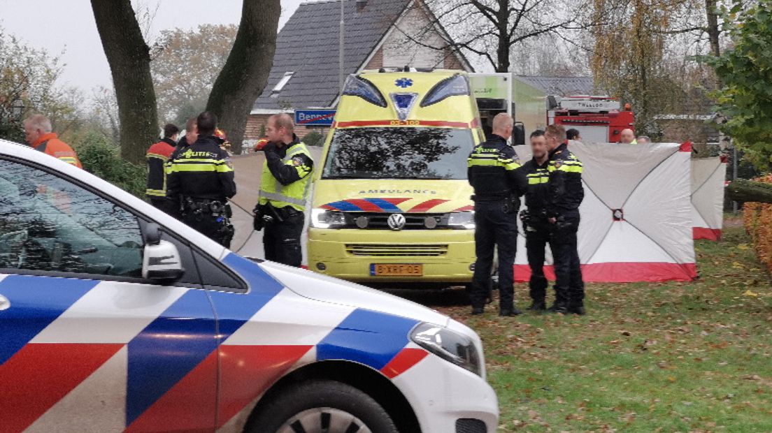 In Benneveld is een voetganger overleden bij een aanrijding (Rechten: persbureau Meter)