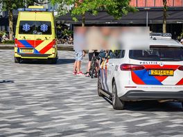 Voetganger naar ziekenhuis na botsing met fatbiker