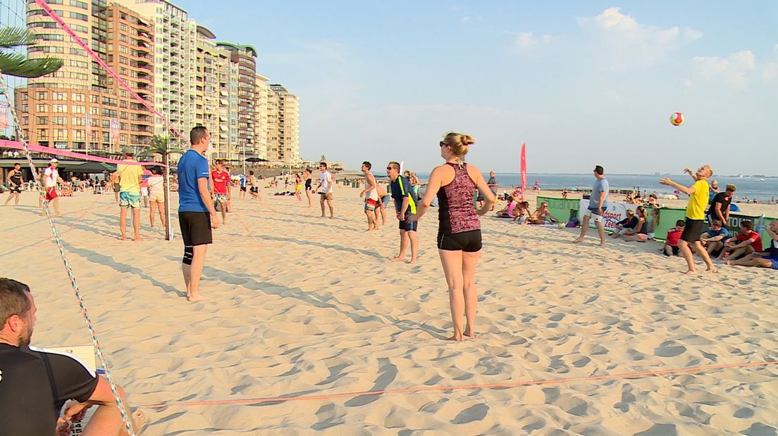 'Beachvolleyballen bij dertig graden? Heerlijk!'