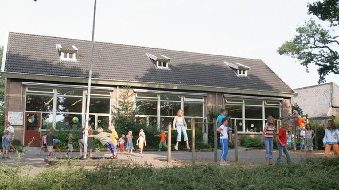 Basisschool 't Leerhoes in Zwiggelte moest sluiten als gevolg van de bevolkingskrimp