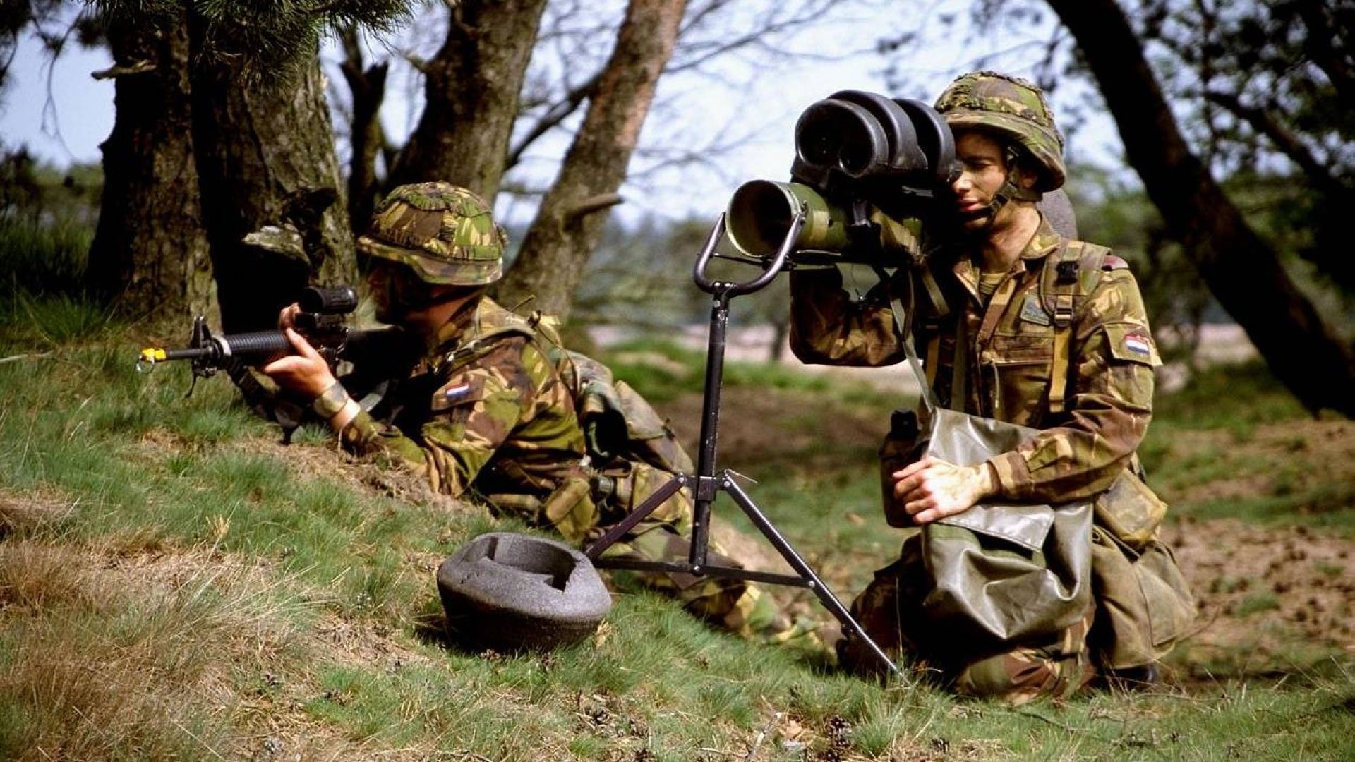 Defensie houdt vaker oefeningen in bermen en nabij natuur.