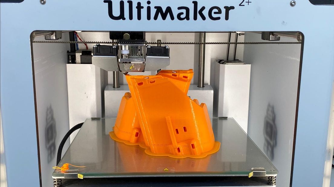 L-bow deurklink uit de 3D-printer