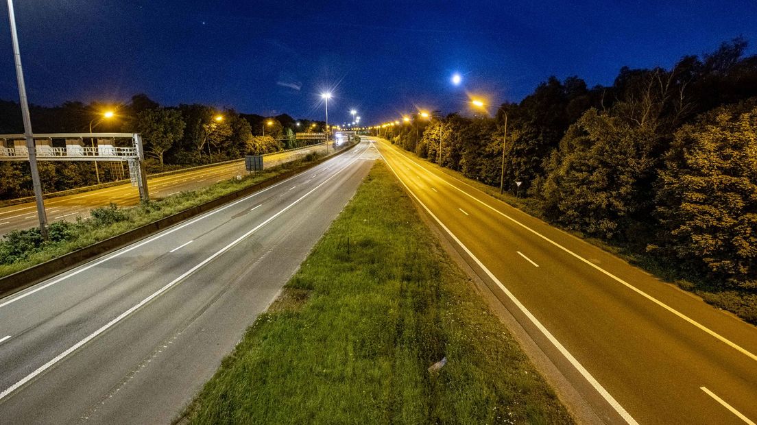 Lege wegen in België, waar al een avondklok geldt