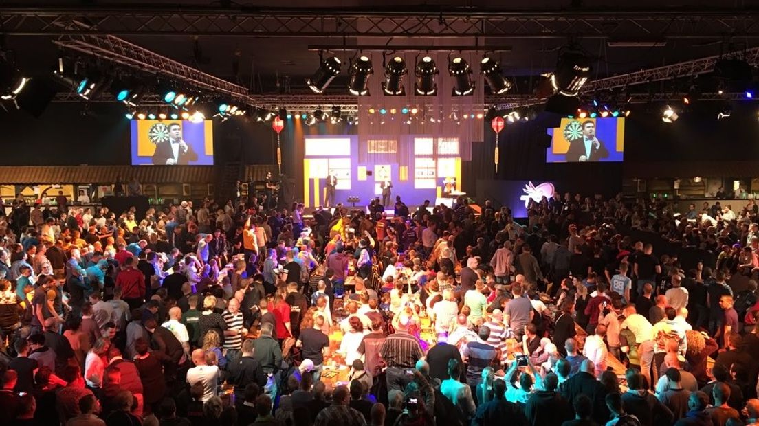 2.500 mensen kwamen op de finale af (Rechten: Twitter / Dutch Open Darts)