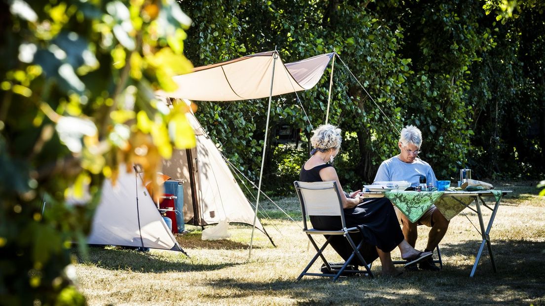 Steeds meer kampeerders weten Groningen te vinden