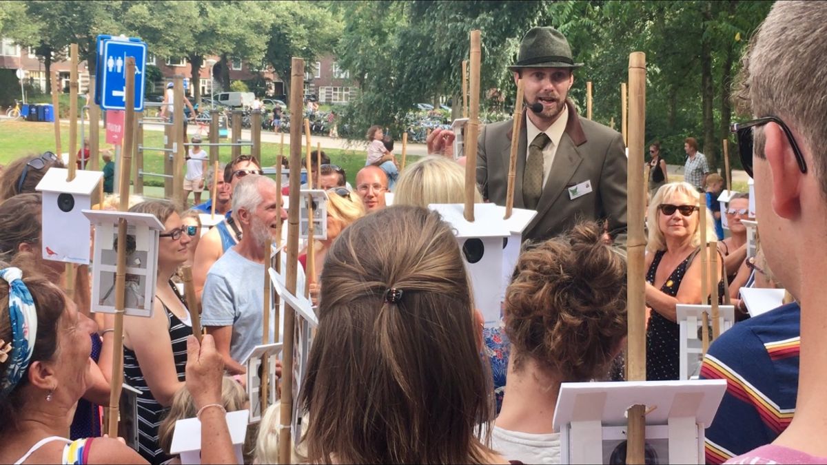 10-jarige Duizel in het park; nu zonder eigen eten en drank