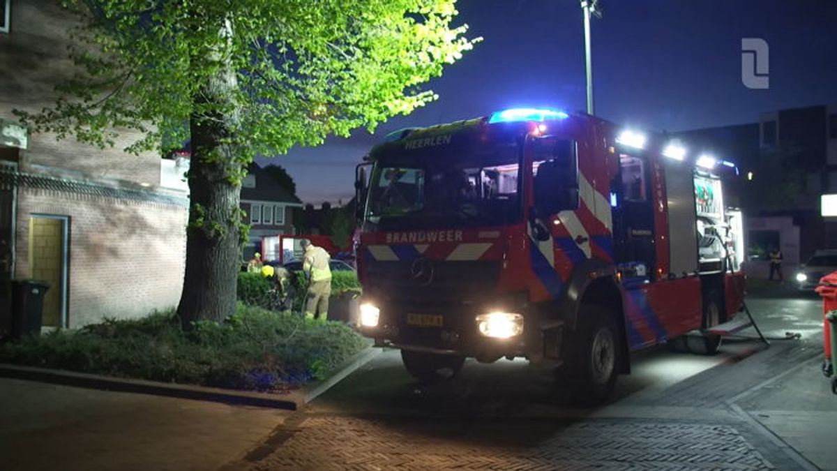 Brand in kruidenierswinkel in Heerlen: bovenwoningen ontruimd