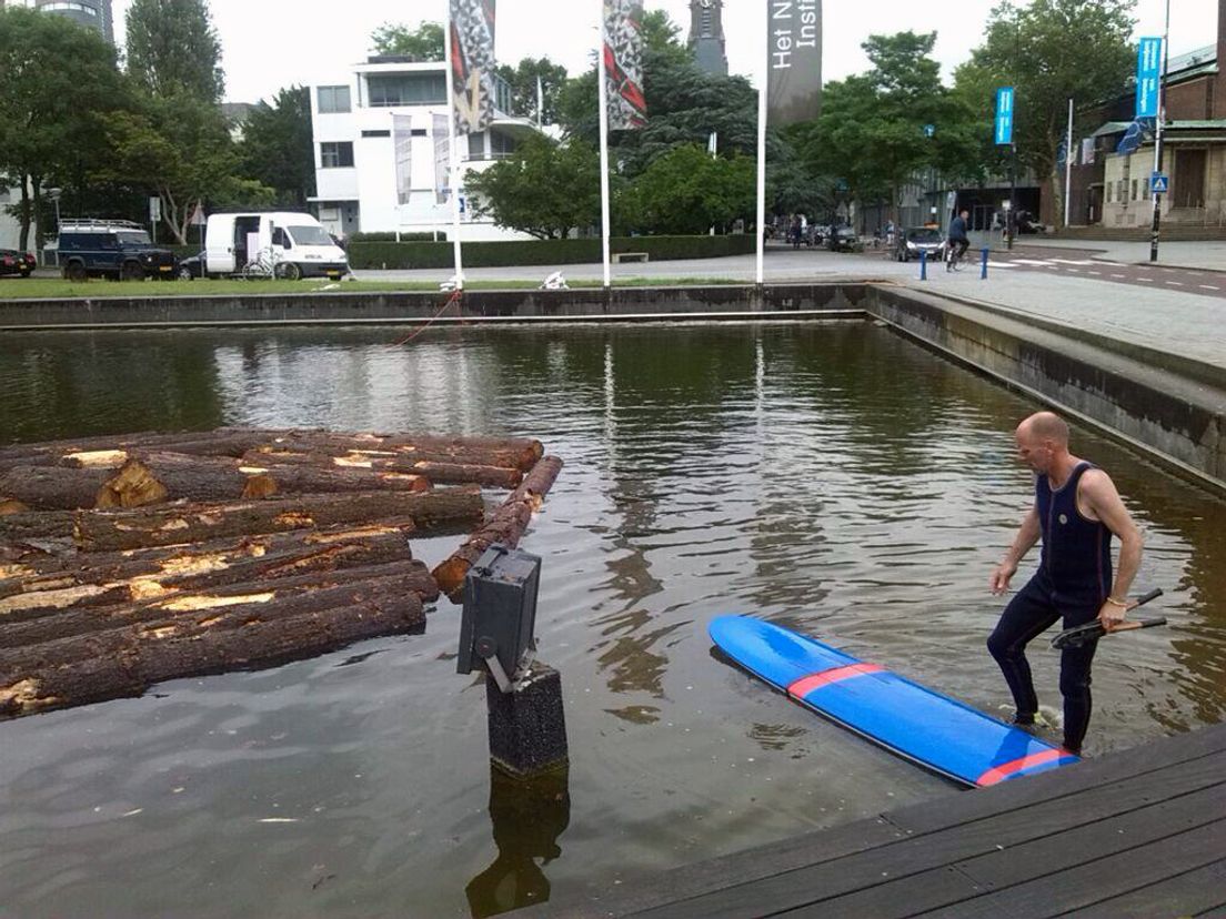 'Bos hout voor de deur' bij Het Nieuwe Instituut - Rijnmond