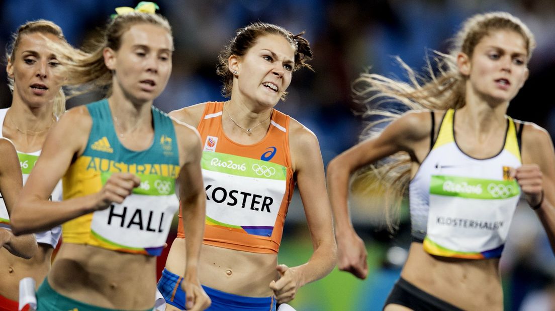 Maureen Koster op de Olympische Spelen in Rio.