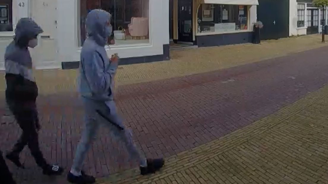 De verdachten in de Herenstraat