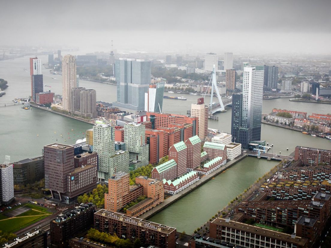 Skyline van Rotterdam
