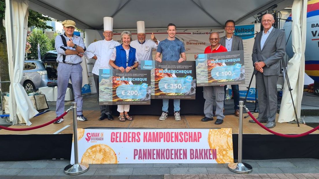 De winnaars van het Gelders kampioenschap.