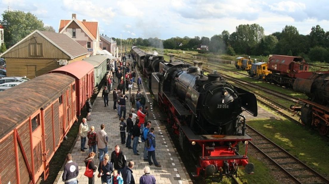 Het historische station van de STAR in Stadskanaal. Voor Arriva komt er vlak bij  ook een station (Rechten: Serge Vinkenvleugel/RTV Drenthe)