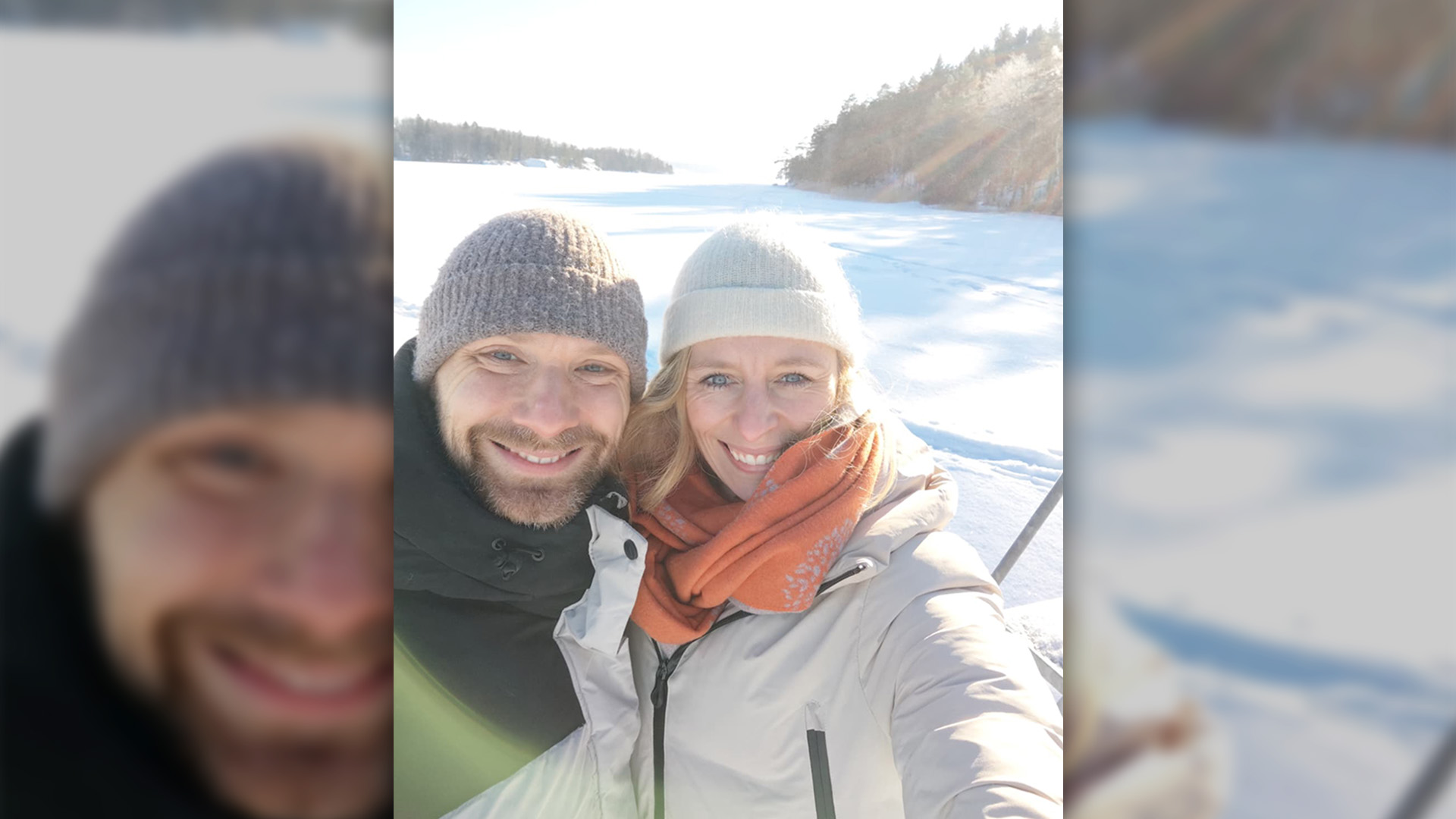 Ek al binne de winters lang, Esther Visser (34) hat it nei it sin yn Sweden