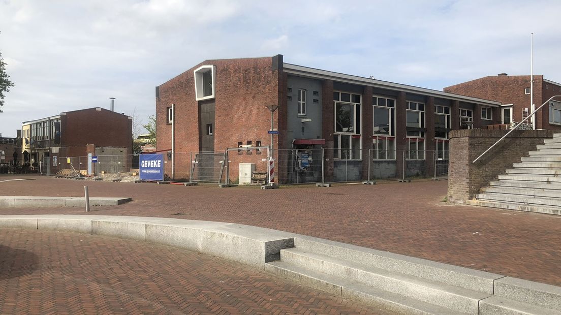 Het nieuwe gezondheidscentrum aan het Molenbergplein in Delfzijl.