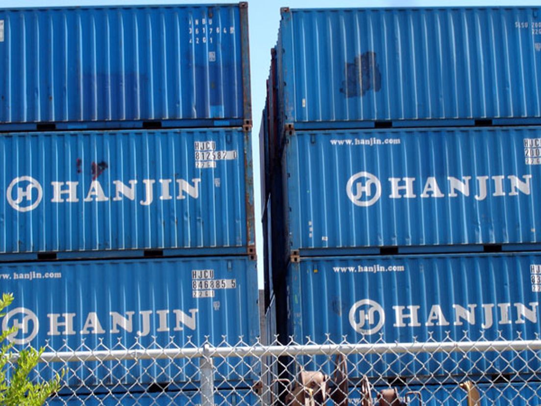 Containers van Hanjin