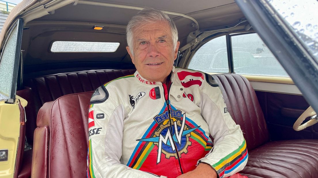 De 80-jarige Agostini is nog heel vitaal