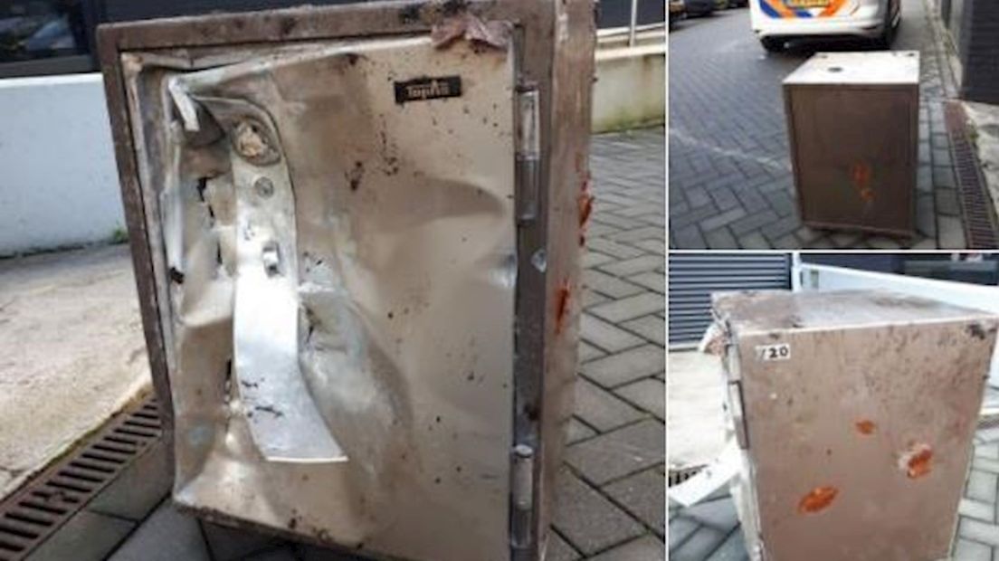 Politie vindt opengebroken kluis in buitengebied van Enschede en zoekt de eigenaar