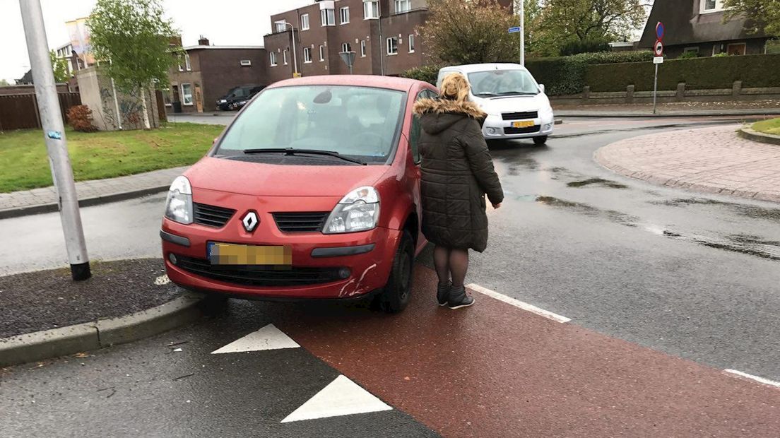 Schade aan de auto in Almelo