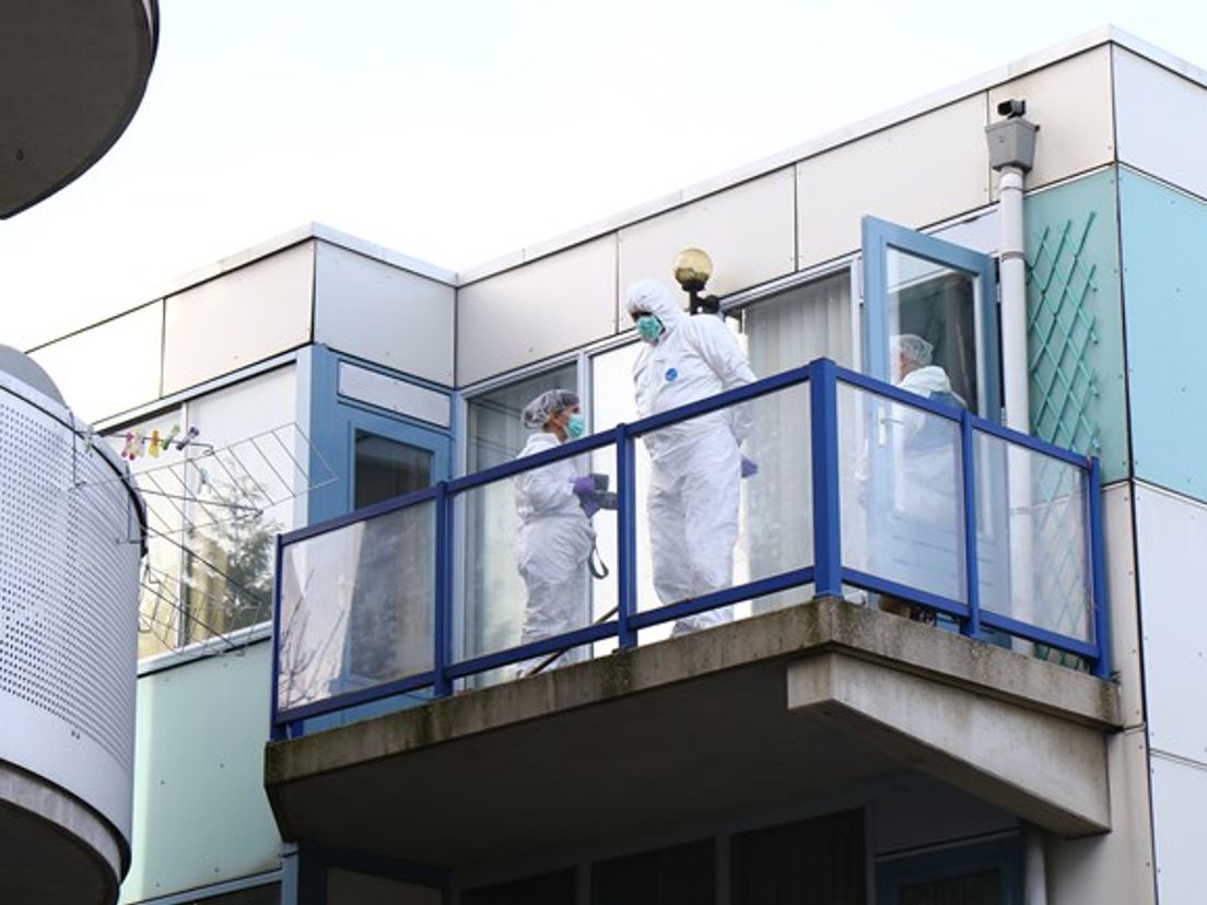 In april werd het lichaampje op een balkon in Schiedam gevonden