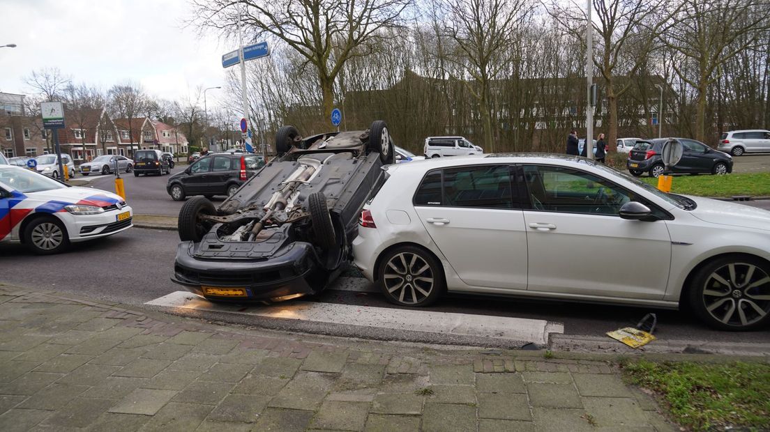 Het ongeluk gebeurde vlak voor half één