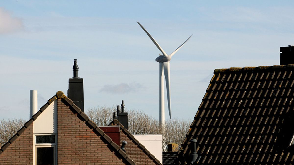 Inwoners Heenvliet en Geervliet moeten leven met windmolens