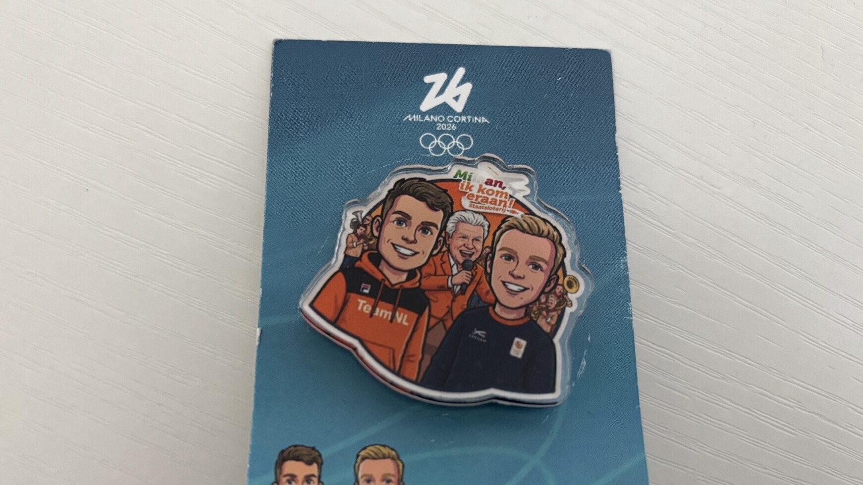 De selsmakke 'Bauke en Jesse'-pin